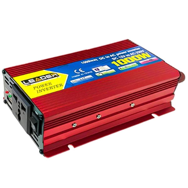 مبدل برق خودرو (اینورتر) لیدر 1000 وات مدل SAA-1000A