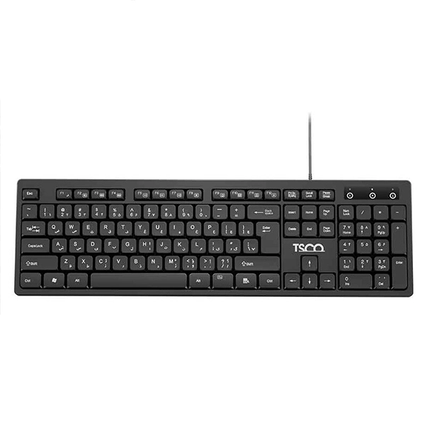 کیبورد با سیم تسکو مدل TK 8072
