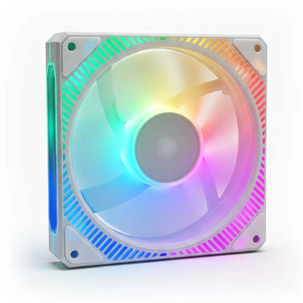 فن کیس دی نت مدل D-NET 12025 ARGB سفید