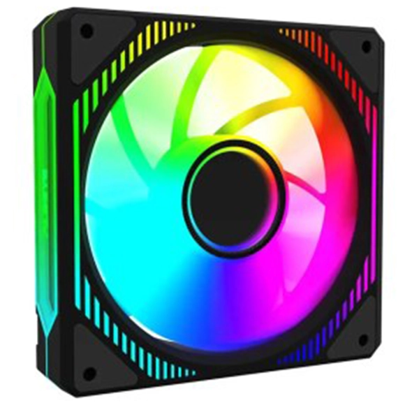 فن کیس دی نت مدل D-NET 12025 RGB مشکی