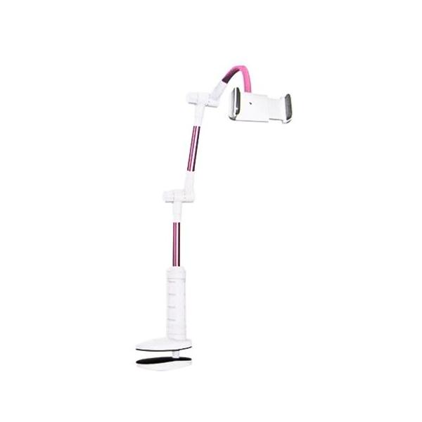 پایه نگهدارنده گیره ای تبلت و موبایل مدل HT-093 (دو بازوی قابل تعویض)