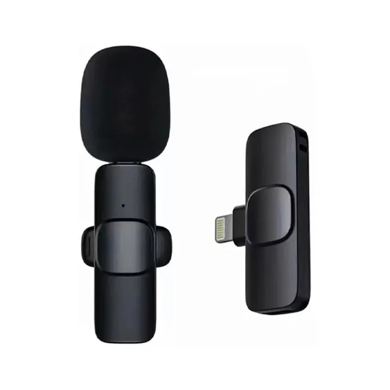 میکروفون یقه‌ای بی‌سیم آیفون مدل Wireless Microphone F1 (رابط Lightning)