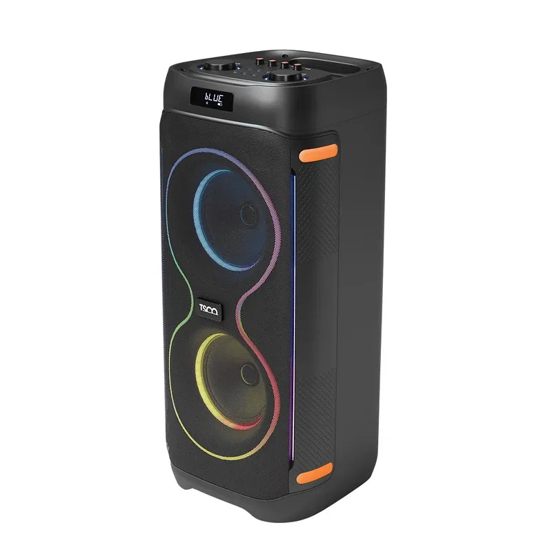 اسپیکر چمدانی بلوتوثی تسکو مدل TSCO TS 1906 (همراه با میکروفن وایرلس)