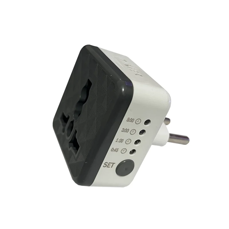 مبدل برق ۳ به ۲ تایمردار پارادایس مدل AK-59 (محافظ هوشمند قطع‌کن خودکار)