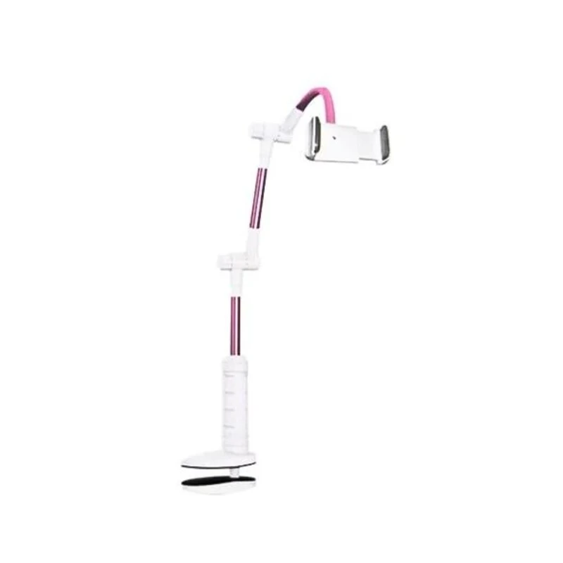 پایه نگهدارنده تبلت و گوشی دو مفصل مدل HT-094 (گیره‌دار رومیزی)