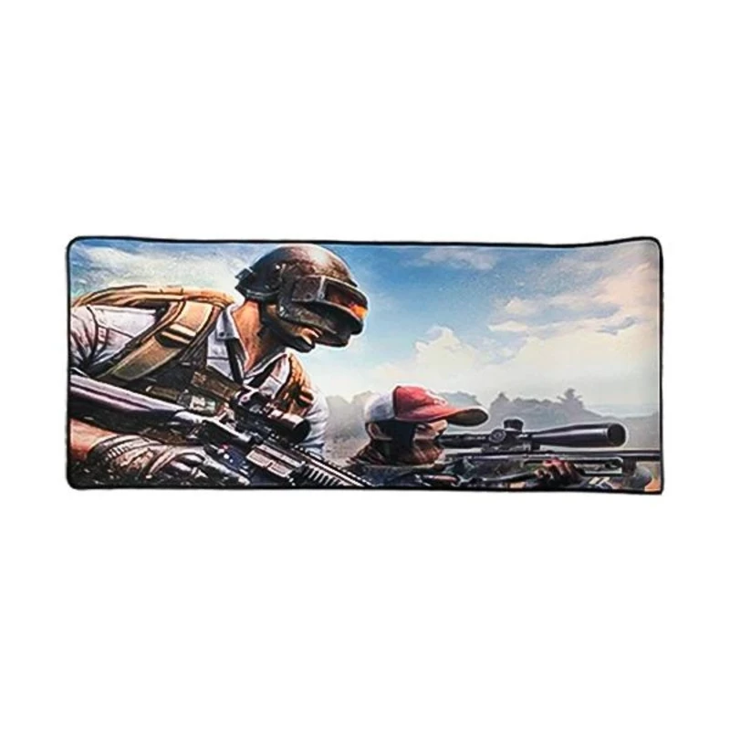 ماوس پد گیمینگ 70x30 طرح بتل گراند (PUBG) | دور دوخت و روان