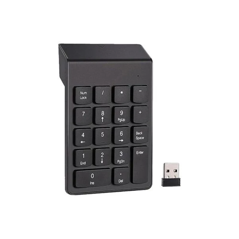 کیبورد اعداد بی‌سیم (نام‌پد) مدل K-07G | مینی کیبورد حسابداری