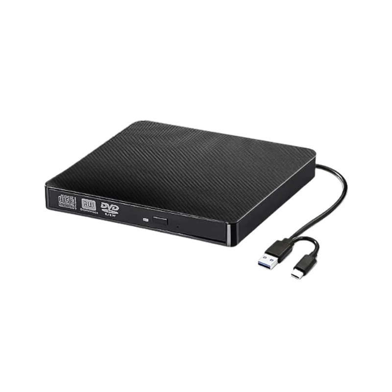 دی‌وی‌دی رایتر اکسترنال Pop-Up Mobile | کابل دوگانه USB 3.0 و Type-C