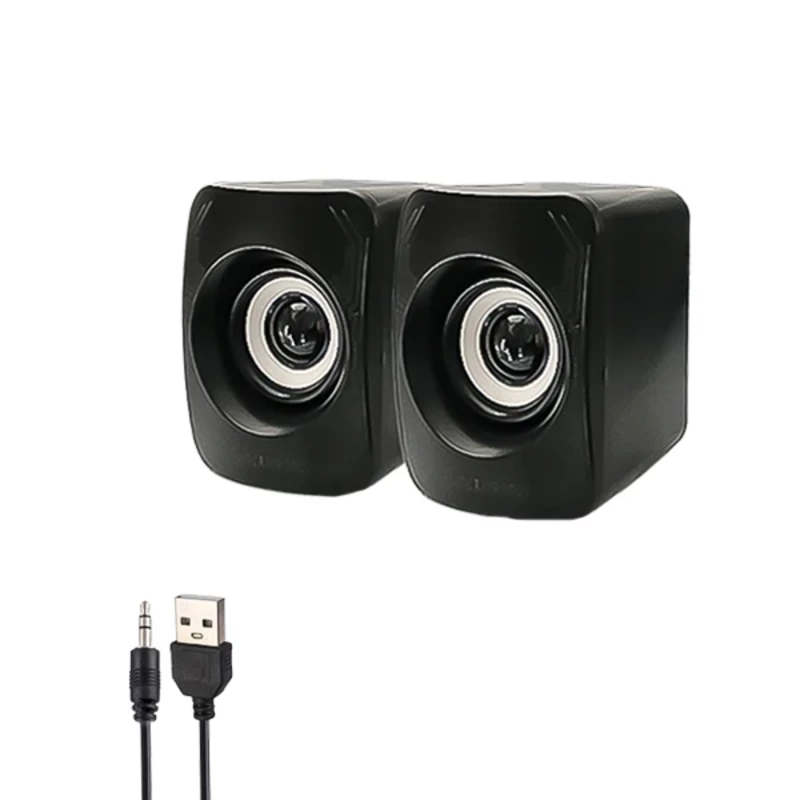 اسپیکر دو تکه رومیزی آنوشان (ANOSHAN) مدل A-106 با نورپردازی RGB