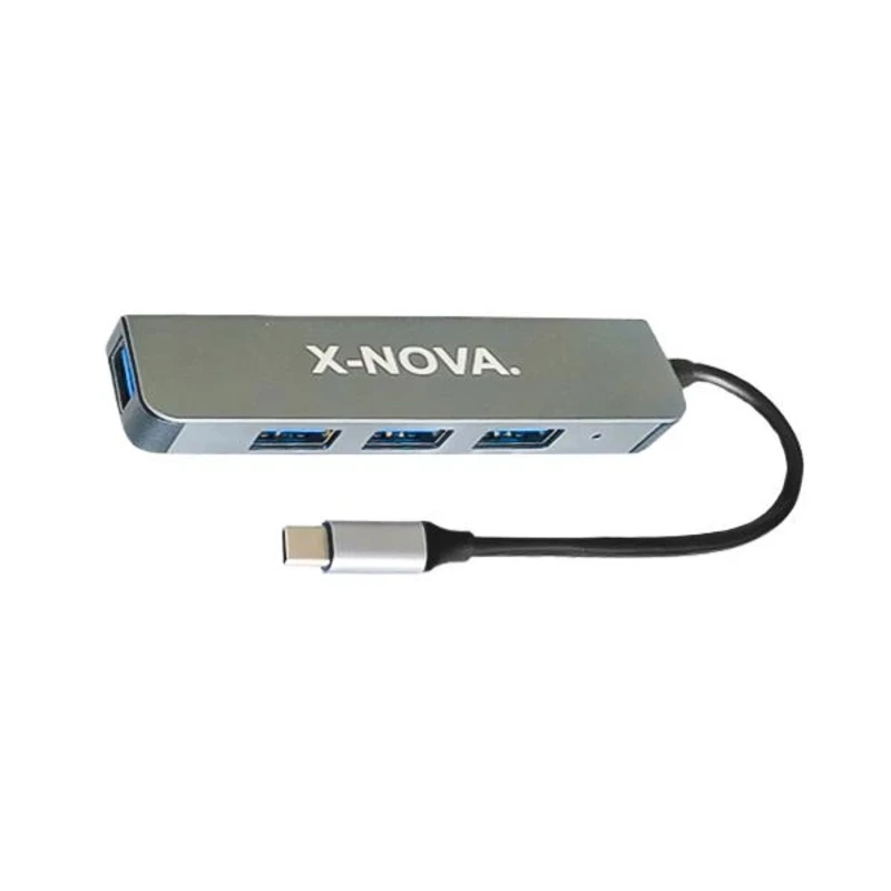 هاب 4 پورت تایپ سی (Type-C) ایکس نووا (X-NOVA) مدل X950