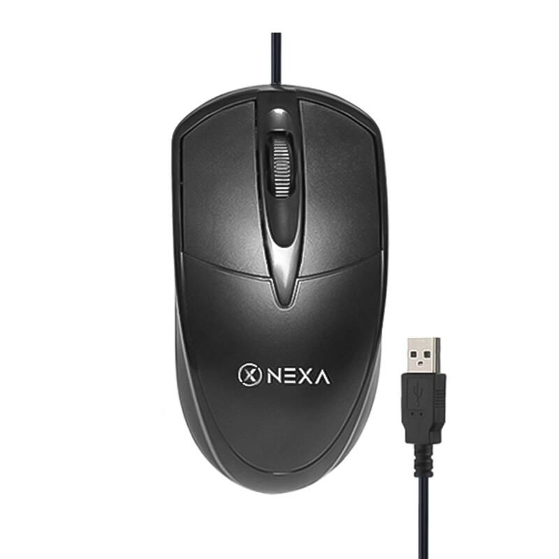 ماوس سیم‌دار اپتیکال نکسوس (NEXA) مدل M11 رنگ مشکی