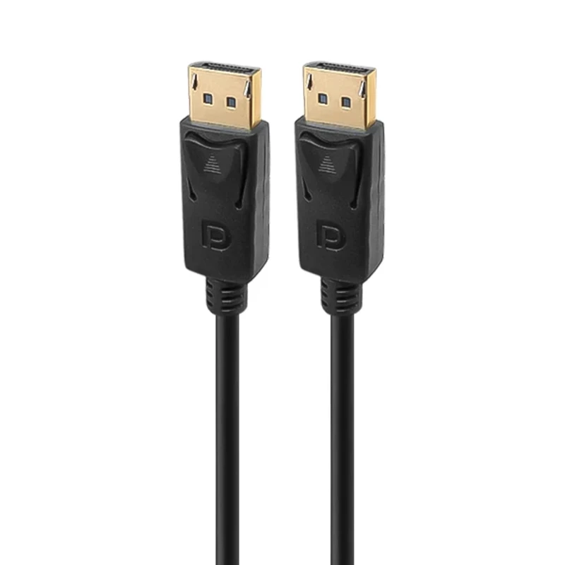کابل DisplayPort (دیسپلی پورت) 4K اصلی طول 1.8 متر | نهایت سرعت برای مانیتورهای گیمینگ