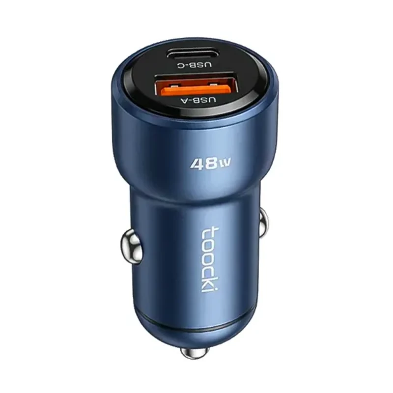 شارژر فندکی ۴۸ وات توکی (TOOCKI) مدل TQ-CC21 دو پورت
