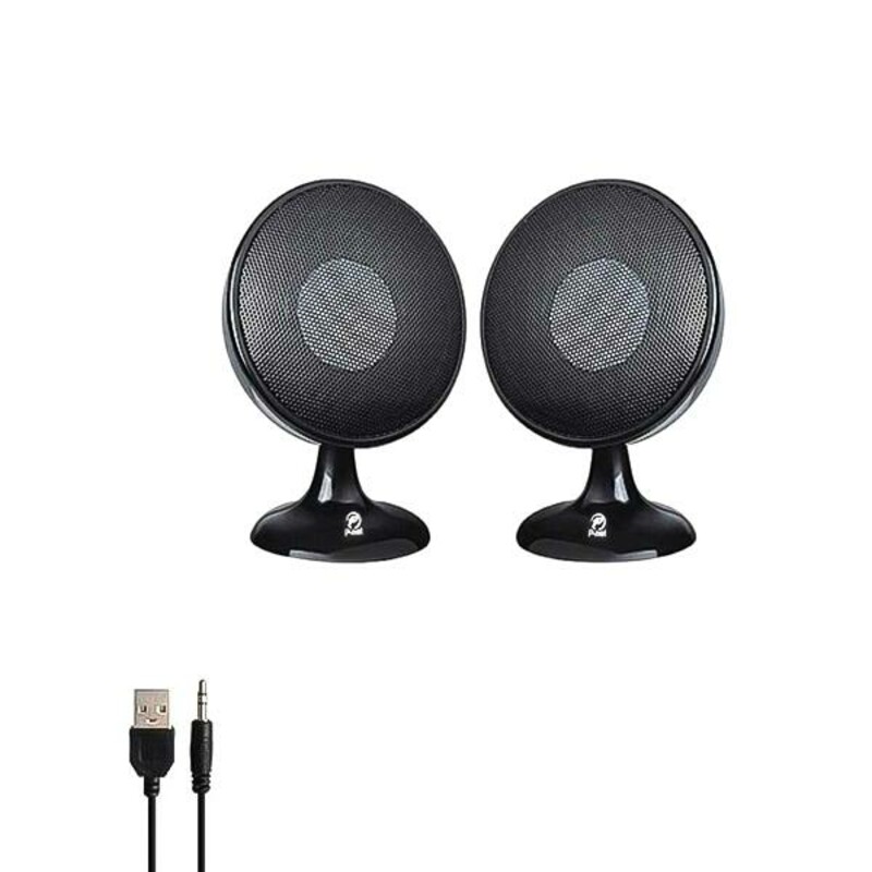 اسپیکر دو تکه رومیزی پی نت (P-net) مدل S-888 | اقتصادی و جمع‌وجور
