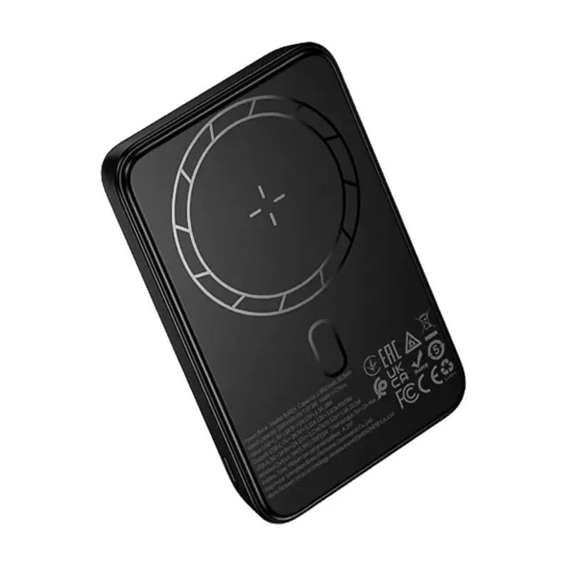 شارژر همراه وایرلس مگنت بروفون مدل BJ82A ظرفیت 10000mAh | فست شارژ 22.5W و PD 20W
