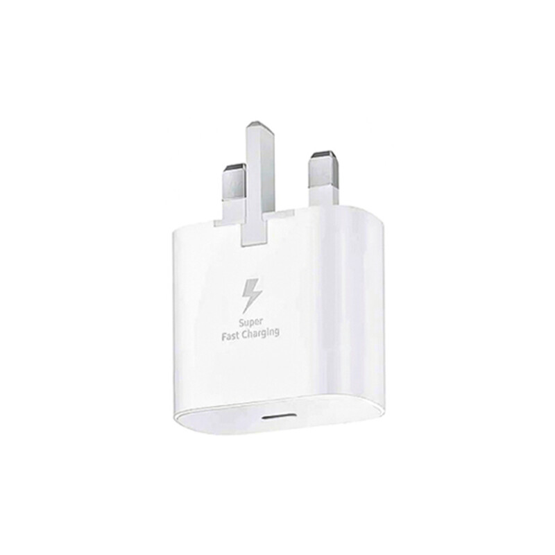 شارژر دیواری سوپر فست شارژ 25 وات سامسونگ مدل TA800 (سه پین)