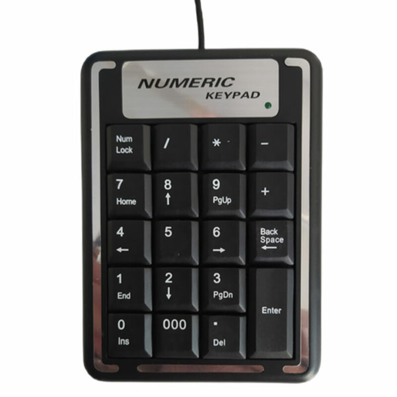 کیبورد اعداد (نام‌پد) سیمی NUMLOCK مدل K-015 مخصوص حسابداری