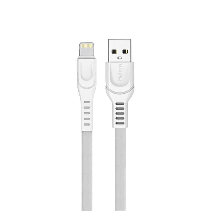 کابل تبدیل USB به لایتنینگ هترون مدل HC154i طول  1  متر | فست شارژ و ضد گره