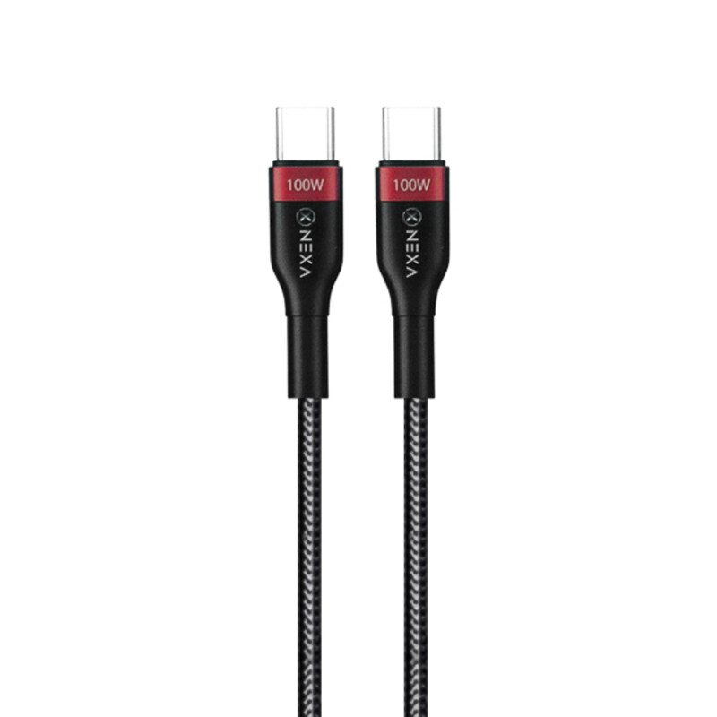 کابل دو سر تایپ سی 100 وات نكسا مدل Nexa L30 طول 1 متر (5 آمپر)