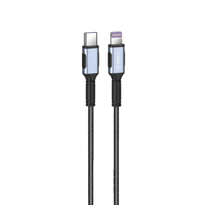 کابل تایپ سی به لایتنینگ نكسا 27 وات مدل Nexa L54 طول 1 متر