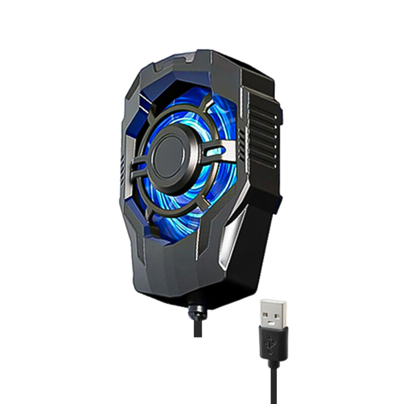 فن خنک‌کننده گوشی موبایل گیمینگ مدل F18 با نورپردازی LED