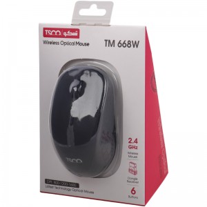 ماوس بی سیم تسکو مدل TM 668W