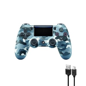 دسته بازی های کپی  PS4 مدل چریکی آبی