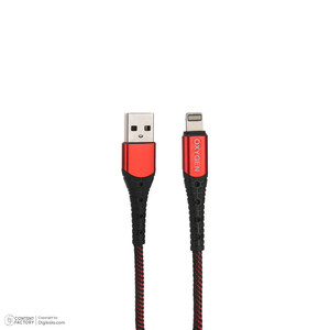 کابل تبدیل USB به لایتنینگ اکسیژن مدل LX6 طول 1 متر