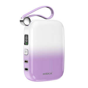 پاوربانک سوپر فست شارژ هیسکا مدل HP-125PD ظرفیت 10000 میلی آمپر ساعت