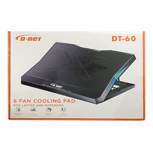 پایه خنک کننده لپ تاپ 6 فن دی نت مدل DT-60