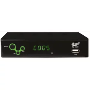 گیرنده دیجیتال تلویزیون سیکام مدل +DVB-T2-191 با پشتیبانی از Full HD