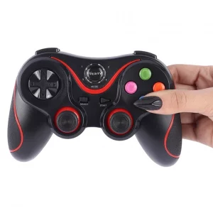 دسته بازی بی‌سیم Verity مدل V-J4113W  قابلیت شوک و اتصال ۲.۴ گیگاهرتزی