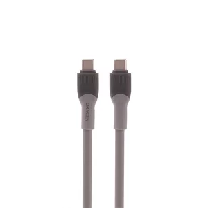 کابل شارژ دو سر تایپ سی اکسیژن مدل LX14 طول ۱ متر، جنس سیلیکونی ضخیم