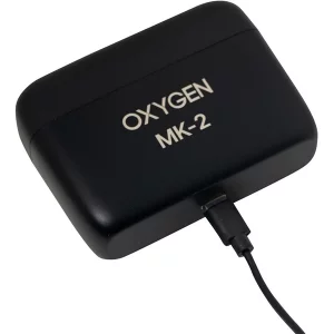 میکروفون بی‌سیم دو کاربره اکسیژن مدل MK2 (یقه‌ای، باکس شارژ، Type-C و لایتنینگ)