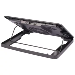 خرید کولپد پی نت مدل P704 (P-NET P704) با چهار فن بی‌صدا، چراغ LED و تنظیم ارتفاع مخصوص لپ‌تاپ