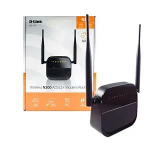 مودم +ADSL2 دی‌لینک مدل DL-124 وایرلس ۲ آنتن