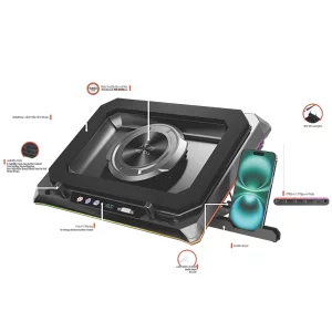 پایه خنک کننده (کول پد) گیمینگ تسکو مدل GCLP 3160 2