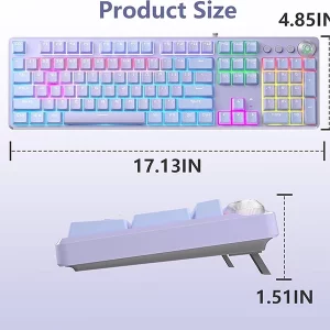 کیبورد گیمینگ مکانیکال آئولا AULA F2088 Pro 2