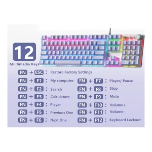 کیبورد گیمینگ مکانیکال آئولا AULA F2088 Pro 3