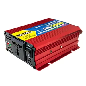 مبدل برق 220 ولت خودرو لیدر (اینورتر) 500 وات مدل SAA-500A