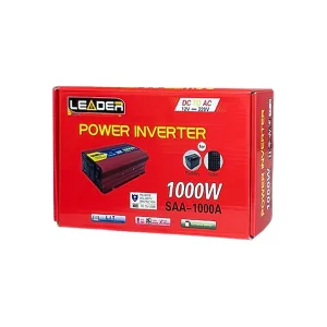 مبدل برق خودرو (اینورتر) لیدر 1000 وات مدل SAA-1000A 2
