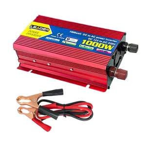 مبدل برق خودرو (اینورتر) لیدر 1000 وات مدل SAA-1000A 3