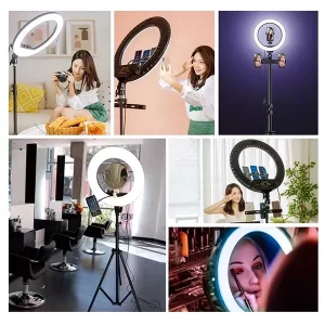 رینگ لایت حرفه‌ای زئوس مدل SY-3161 5