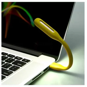 چراغ USB LED سیلیکونی انعطاف‌پذیر (رنگ‌های متنوع) 5