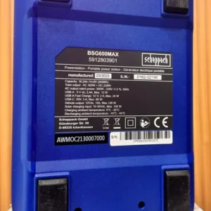 پاور استیشن 500 وات شپخ Scheppach BSG600MAX | ژنراتور برق همراه 4