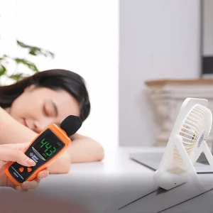 پنکه شارژی رومیزی فوق باریک ریمکس مدل RS-ZF03 4