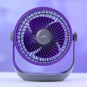 پنکه رومیزی شارژی گردشی ریمکس مدل F27 7