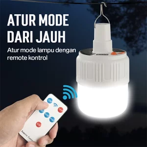 لامپ کمپینگ شارژی خورشیدی ریموت دار مدل ZJ-V51 3