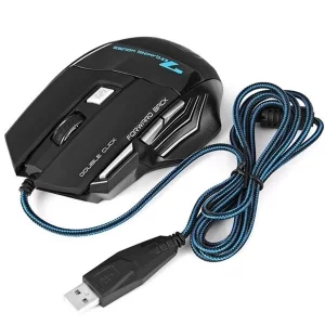 موس گیمینگ سیم دار دی نت D-net X7 با 7 کلید 6
