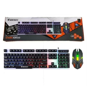 ست کیبورد و موس گیمینگ جرتک Jertech Stars KM170 (با حروف فارسی) 3